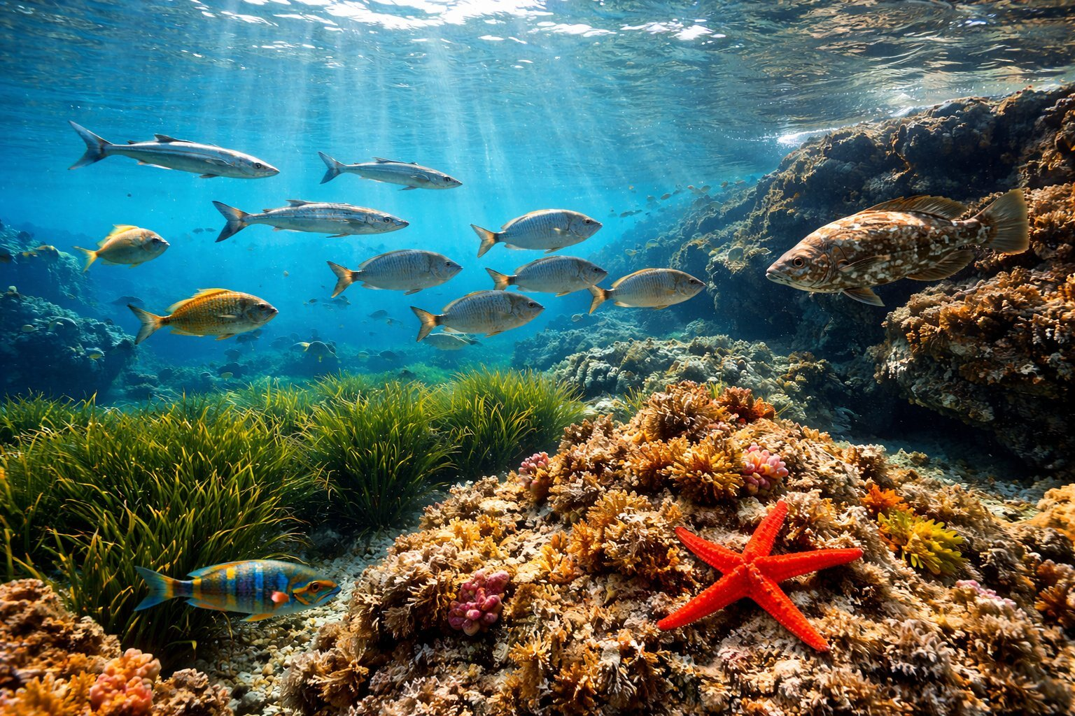 Fish and biodiversity in the Tabarca Marine Reserve